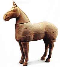 Fig. 15
Pottery horse figurines
2nd century BCE