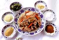 Fig. 13 <i>Shouzhua yangrou</i> is a Hui variation of what was originally a Uyghur dish. 