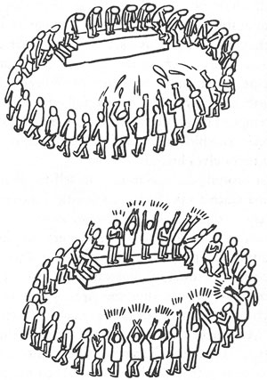 Fig. 3 Cartoon: Rebirth