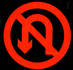 No U-Turn Symbol